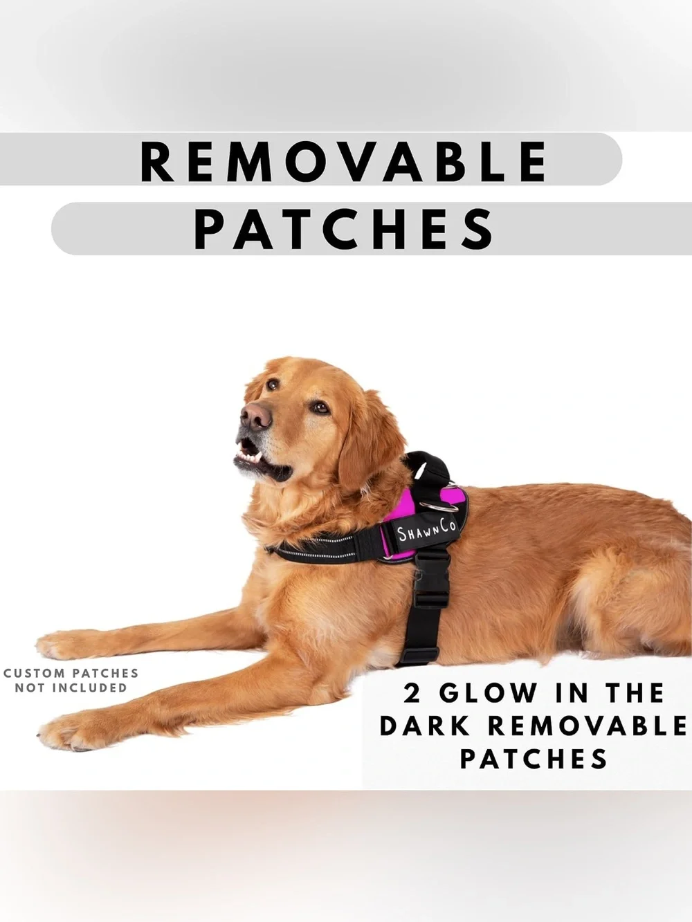 ShawnCo Essential Pro Dog Harness, No-Pull Vest DUSTY ROSE PINK, LARGE Heavyduty